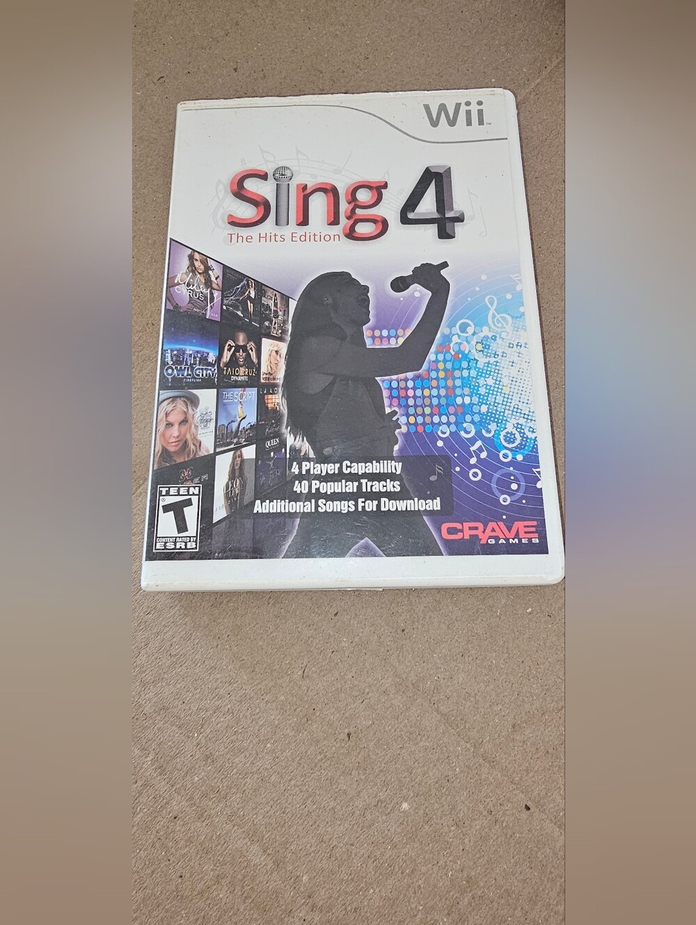 Nintendo Wii Sing 4 The Hits Edition - Karaoke